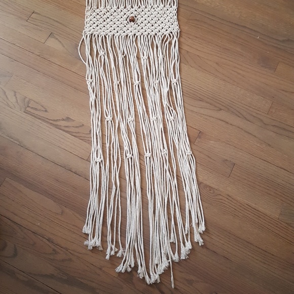 Gorgeous Handmade Macrame Wall Hanging - Picture 3 of 4